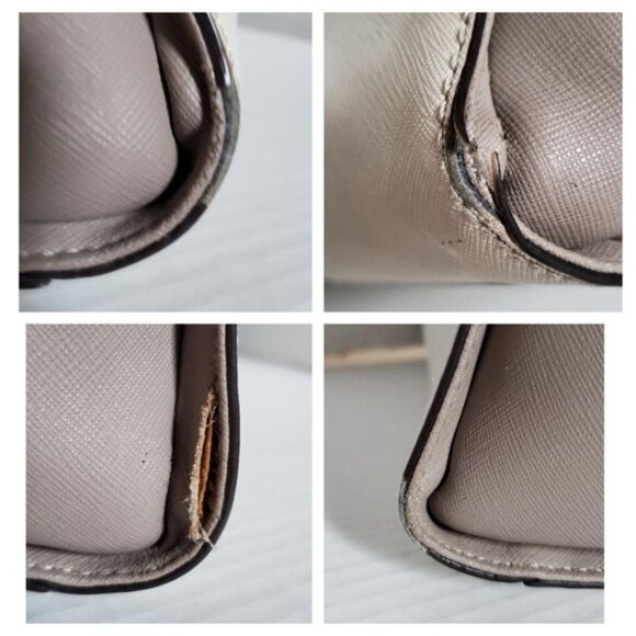 Kate Spade LEATHER Bag Cedar Street Hayden Satchel Shoulder Crossbody Tote - Picture 6 of 16